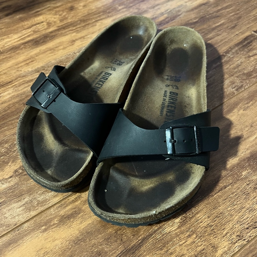 Birkenstock Madrid Black Women's Sandals - Picture 2 of 5
